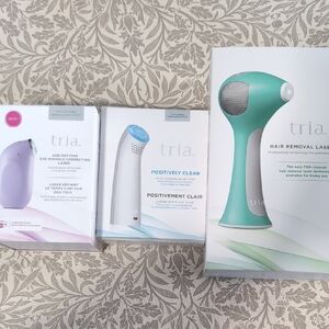 Tria Laser Lot: Hair, Acne, Eye Wrinkles